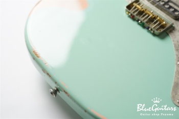 IRIS #153 - Surf Green over Shell Pink / Xotique SHOP ORDER