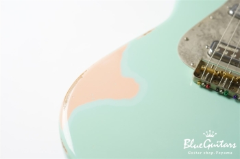 IRIS #153 - Surf Green over Shell Pink / Xotique SHOP ORDER