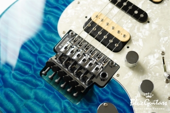Michiya Haruhata Stratocaster - Caribbean Blue Transparent