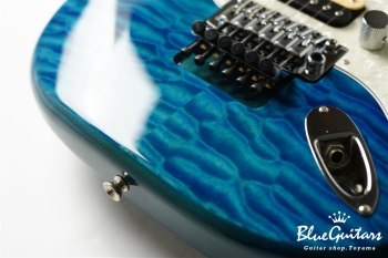 Michiya Haruhata Stratocaster - Caribbean Blue Transparent