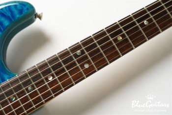 Michiya Haruhata Stratocaster - Caribbean Blue Transparent