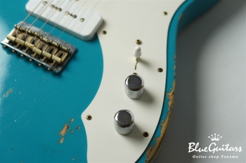 50s Telecaster Thinline P-90 Heavy Relic - Taos Turquoise