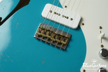 50s Telecaster Thinline P-90 Heavy Relic - Taos Turquoise