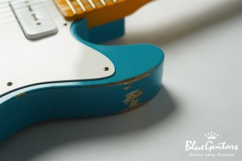 50s Telecaster Thinline P-90 Heavy Relic - Taos Turquoise