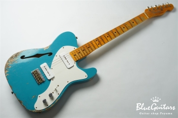 50s Telecaster Thinline P-90 Heavy Relic - Taos Turquoise