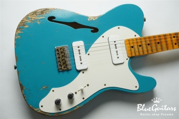 50s Telecaster Thinline P-90 Heavy Relic - Taos Turquoise