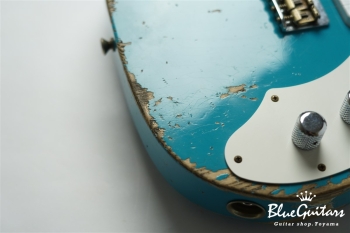 50s Telecaster Thinline P-90 Heavy Relic - Taos Turquoise