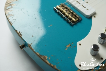 50s Telecaster Thinline P-90 Heavy Relic - Taos Turquoise