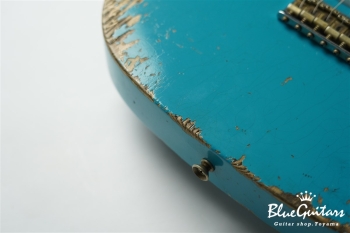50s Telecaster Thinline P-90 Heavy Relic - Taos Turquoise