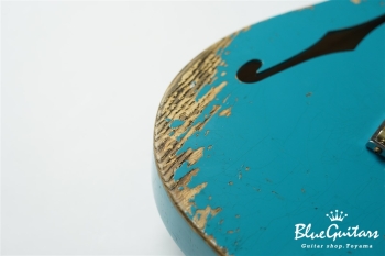 50s Telecaster Thinline P-90 Heavy Relic - Taos Turquoise