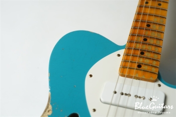 50s Telecaster Thinline P-90 Heavy Relic - Taos Turquoise