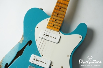 50s Telecaster Thinline P-90 Heavy Relic - Taos Turquoise