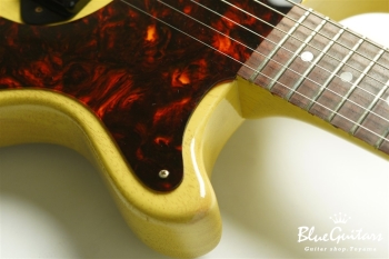 Limited Run 1958 Les Paul Junior Double Cut Lightly Aged - TV Yellow