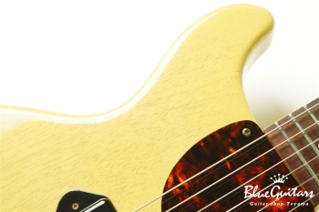 Limited Run 1958 Les Paul Junior Double Cut Lightly Aged - TV Yellow