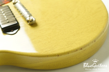 Limited Run 1958 Les Paul Junior Double Cut Lightly Aged - TV Yellow