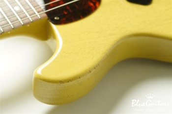 Limited Run 1958 Les Paul Junior Double Cut Lightly Aged - TV Yellow