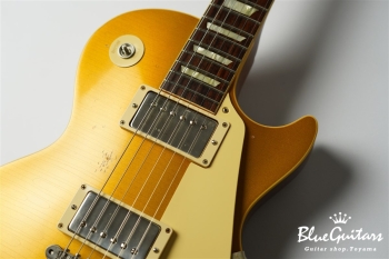 True Historic 1957 Les Paul Gold Top Reissue Murphy Aged - Vintage Antique Gold