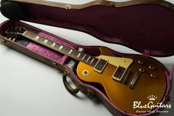 True Historic 1957 Les Paul Gold Top Reissue Murphy Aged - Vintage Antique Gold