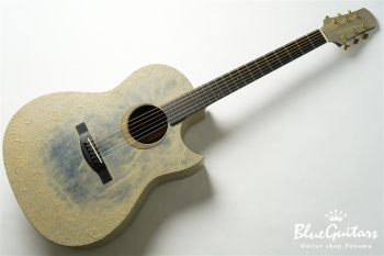 Model AD. Cutaway  蒼 "ao" WASHI & Japanese Lacquer Texture