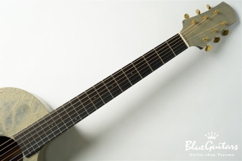 Model AD. Cutaway  蒼 "ao" WASHI & Japanese Lacquer Texture