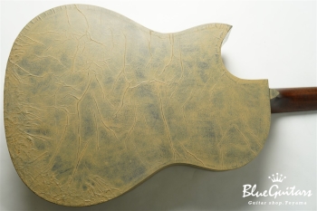 Model AD. Cutaway  蒼 "ao" WASHI & Japanese Lacquer Texture