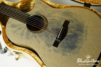 Model AD. Cutaway  蒼 "ao" WASHI & Japanese Lacquer Texture