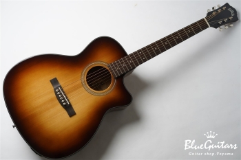  OM-260CE Deluxe Burl - Edge Burst