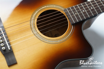  OM-260CE Deluxe Burl - Edge Burst