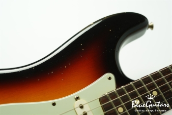 MBS 1961 Stratocaster Journeyman Relic Masterbuilt by Dennis Galuszka - 3-Color Sunburst