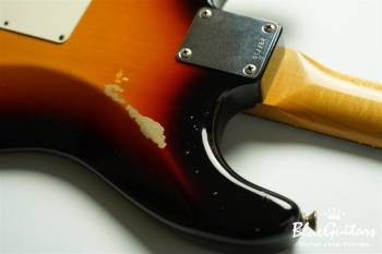 MBS 1961 Stratocaster Journeyman Relic Masterbuilt by Dennis Galuszka - 3-Color Sunburst