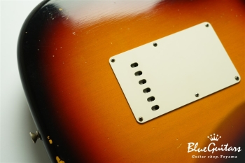 MBS 1961 Stratocaster Journeyman Relic Masterbuilt by Dennis Galuszka - 3-Color Sunburst