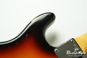 MBS 1961 Stratocaster Journeyman Relic Masterbuilt by Dennis Galuszka - 3-Color Sunburst