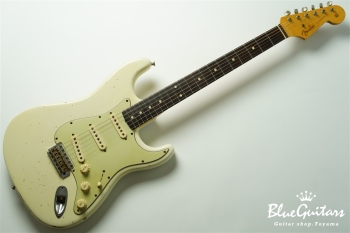 Limited 1960 Stratocaster Relic Brazilian Rosewood Masterbuilt by Greg Fessler - Olympic White