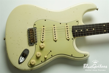 Limited 1960 Stratocaster Relic Brazilian Rosewood Masterbuilt by Greg Fessler - Olympic White
