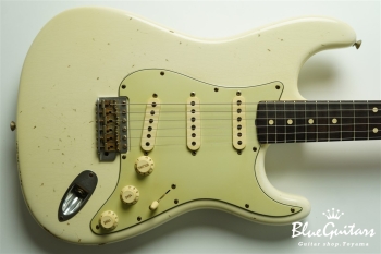 Limited 1960 Stratocaster Relic Brazilian Rosewood Masterbuilt by Greg Fessler - Olympic White