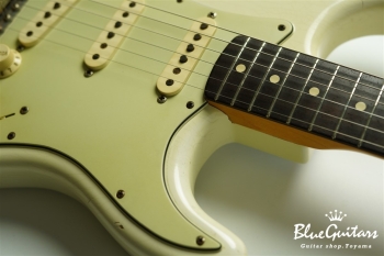 Limited 1960 Stratocaster Relic Brazilian Rosewood Masterbuilt by Greg Fessler - Olympic White