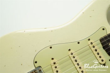 Limited 1960 Stratocaster Relic Brazilian Rosewood Masterbuilt by Greg Fessler - Olympic White