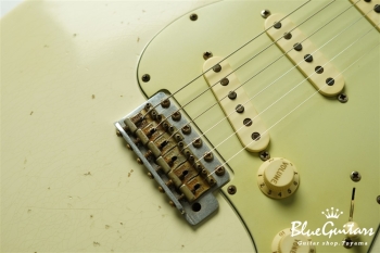 Limited 1960 Stratocaster Relic Brazilian Rosewood Masterbuilt by Greg Fessler - Olympic White