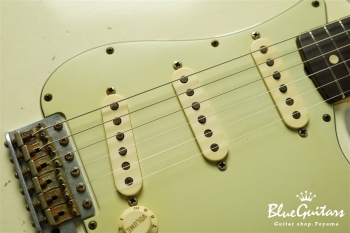 Limited 1960 Stratocaster Relic Brazilian Rosewood Masterbuilt by Greg Fessler - Olympic White