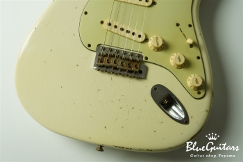 Limited 1960 Stratocaster Relic Brazilian Rosewood Masterbuilt by Greg Fessler - Olympic White