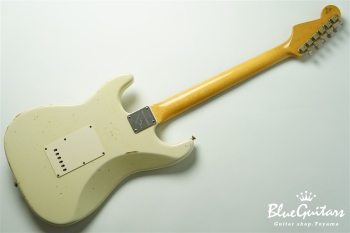 Limited 1960 Stratocaster Relic Brazilian Rosewood Masterbuilt by Greg Fessler - Olympic White