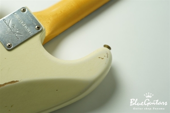 Limited 1960 Stratocaster Relic Brazilian Rosewood Masterbuilt by Greg Fessler - Olympic White