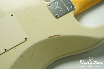 Limited 1960 Stratocaster Relic Brazilian Rosewood Masterbuilt by Greg Fessler - Olympic White