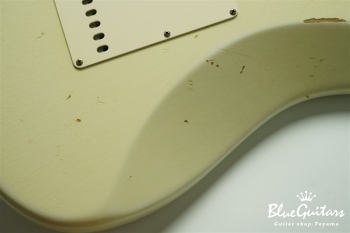 Limited 1960 Stratocaster Relic Brazilian Rosewood Masterbuilt by Greg Fessler - Olympic White