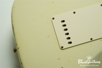 Limited 1960 Stratocaster Relic Brazilian Rosewood Masterbuilt by Greg Fessler - Olympic White