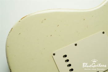 Limited 1960 Stratocaster Relic Brazilian Rosewood Masterbuilt by Greg Fessler - Olympic White