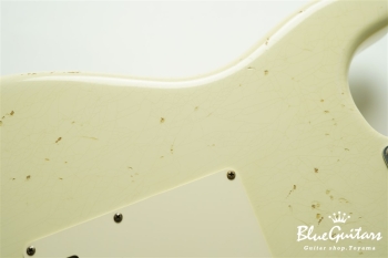 Limited 1960 Stratocaster Relic Brazilian Rosewood Masterbuilt by Greg Fessler - Olympic White