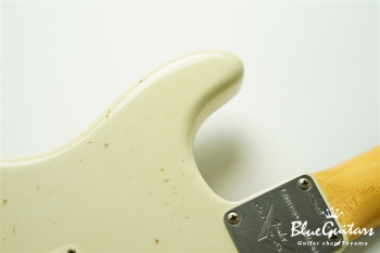 Limited 1960 Stratocaster Relic Brazilian Rosewood Masterbuilt by Greg Fessler - Olympic White