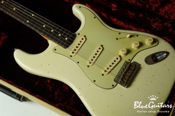 Limited 1960 Stratocaster Relic Brazilian Rosewood Masterbuilt by Greg Fessler - Olympic White
