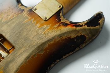 XSC-2 - 2 Tone Burst Super Heavy Aged / Alder / RM-R #3290